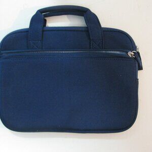 Ipad Case New NWOT Navy Blue Inside Pockets Purse